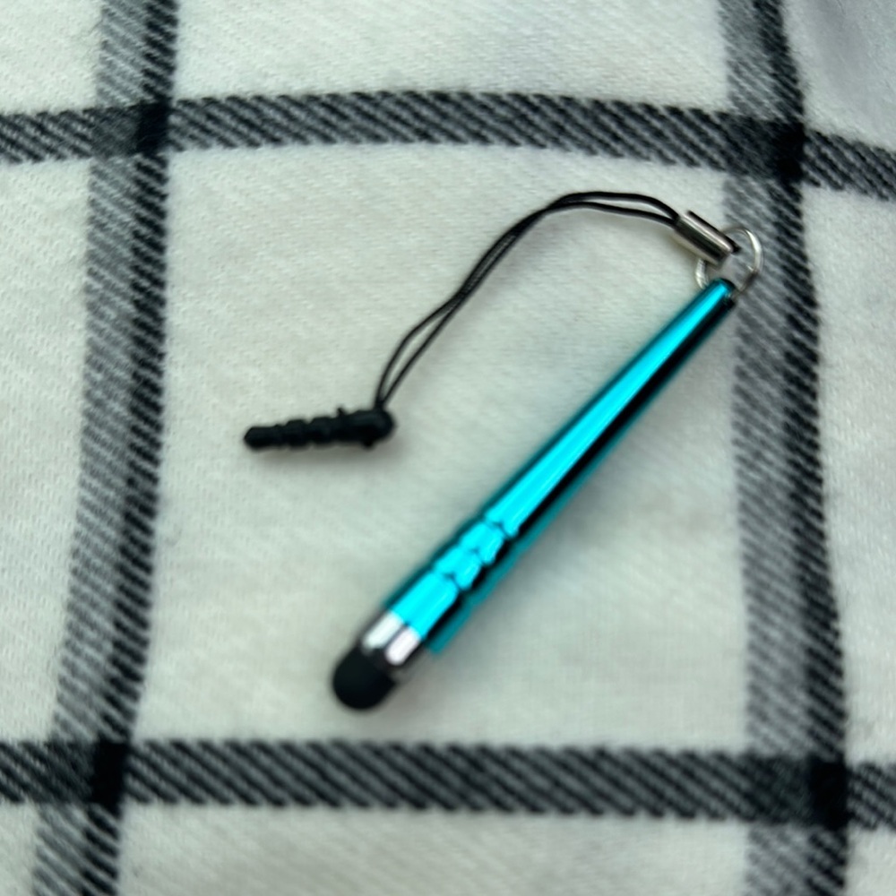 Blue Mini Stylus Pen for cellphone ipad - Picture 3 of 3